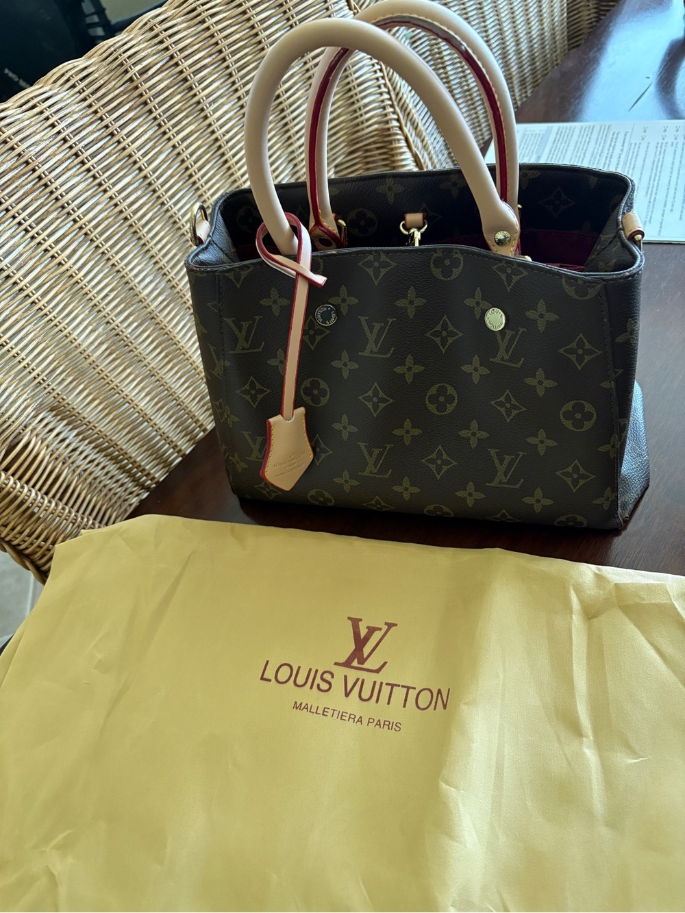 Louis Vuitton Monogram Montaigne BB shoulder bag